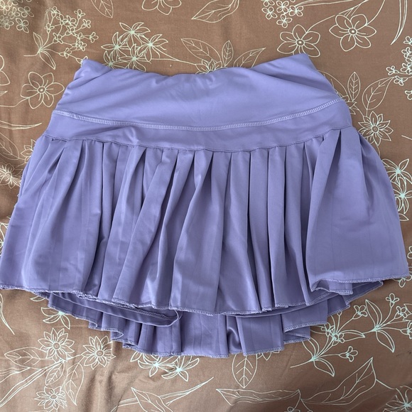 Goldhinge Dresses & Skirts - Goldhinge Purple Pleated Skirt